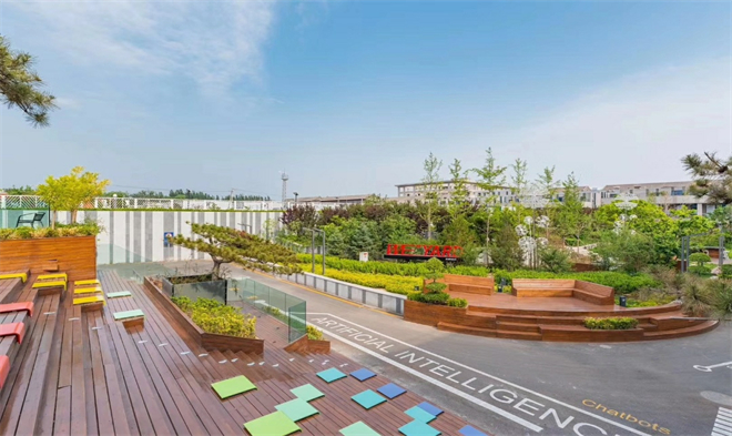 东枫德必WE人工智能创新基地环境图